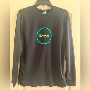 Dakine black Inlet Loose Fit long sleeve black medium
